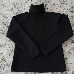 Bonpoint Super High Quality Cotton/ Stretch Turtleneck - 4T